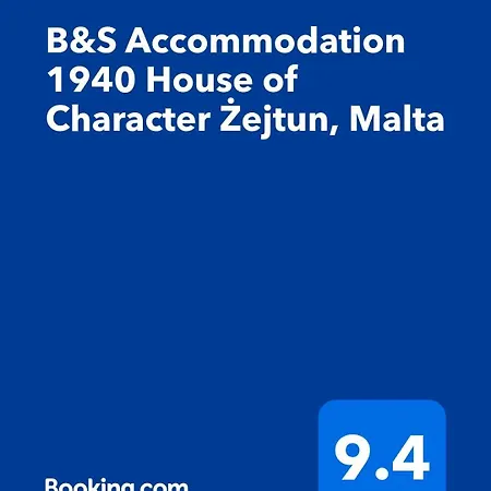 B&s 1940 House Of Character Zejtun, Malta *